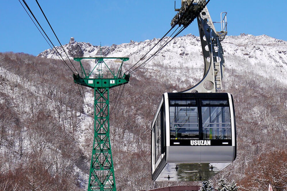 洞爺湖景點 #4 有珠山纜車