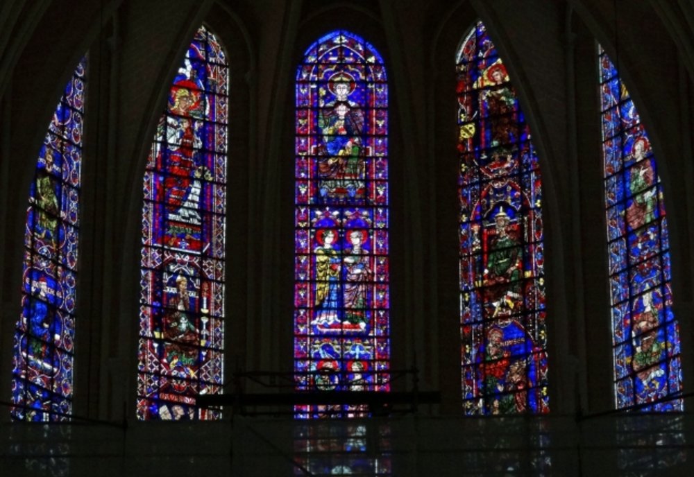 フランス 世界遺産 シャルトル大聖堂(Chartres Cathedral)ステンドグラス