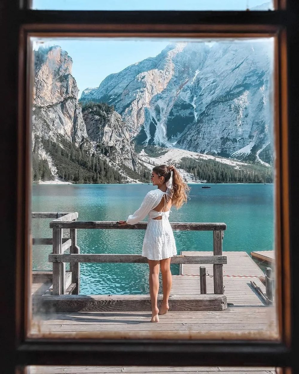 多洛米蒂山,多洛米蒂,Lago Di Braies,布萊埃斯湖