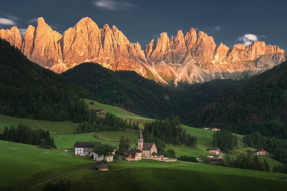 多洛米蒂山,多洛米蒂,富內斯山谷,Val di Funes