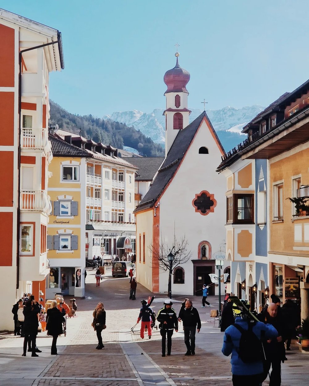 多洛米蒂山,多洛米蒂,奧爾蒂塞伊,Ortisei