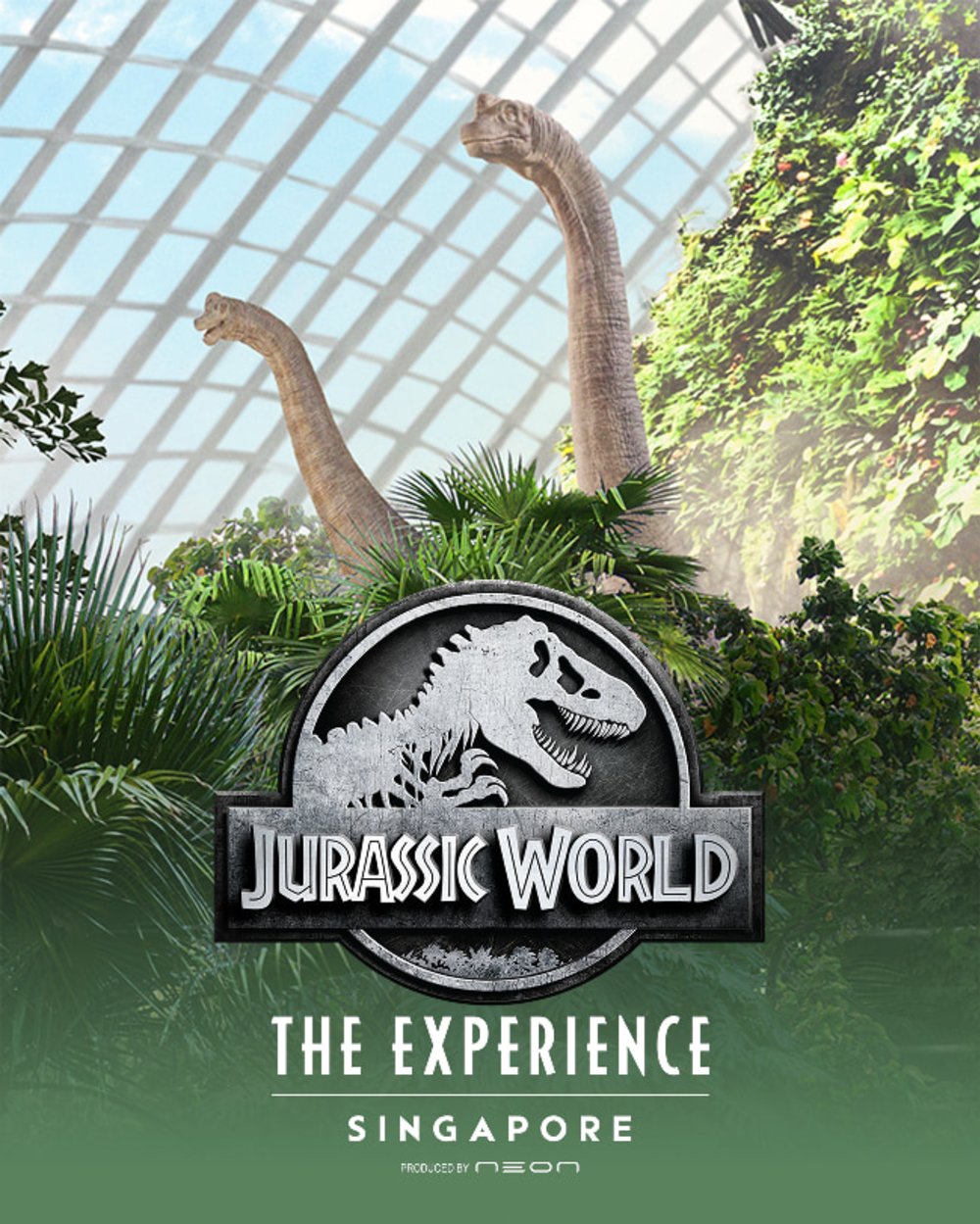 jurassic world experience gardens by the bay