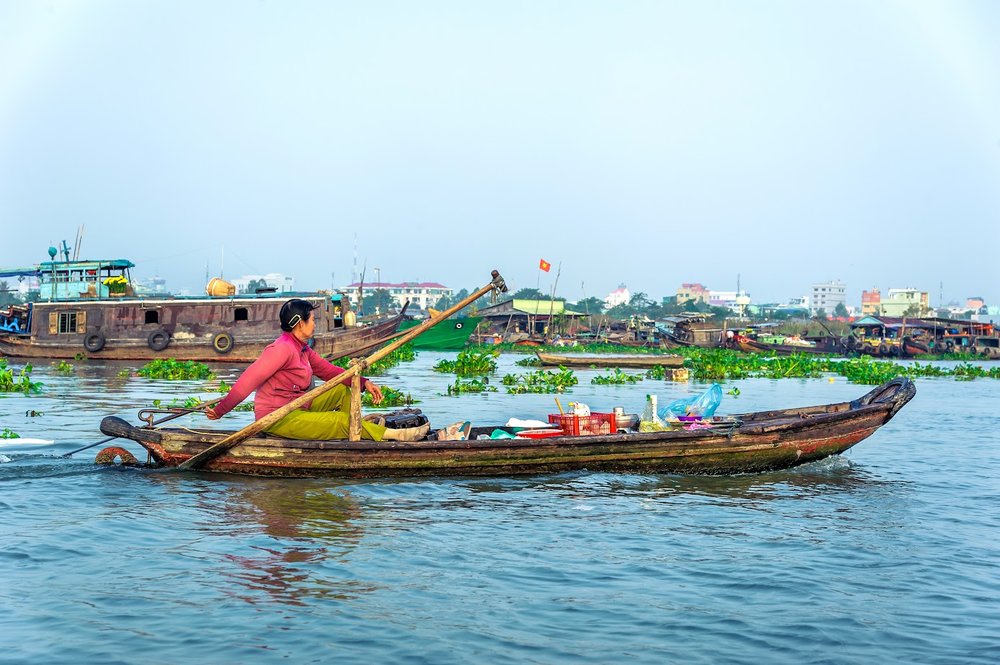 Chợ Nổi Long Xuyên