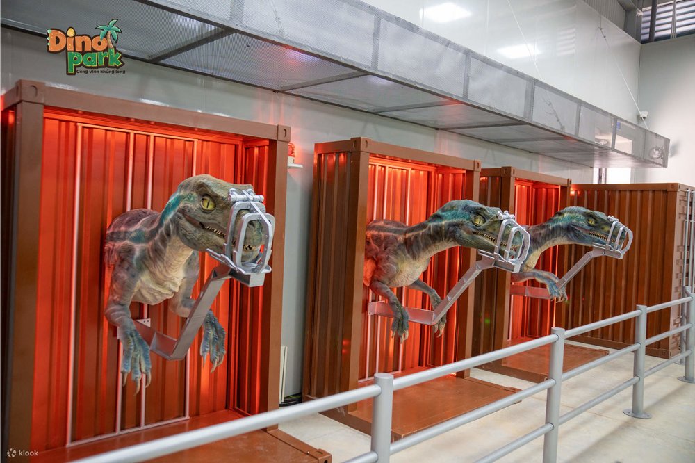 Các Phân Khu Hấp Dẫn Không Thể Bỏ Lỡ Tại Dino Park, Phan Thiết