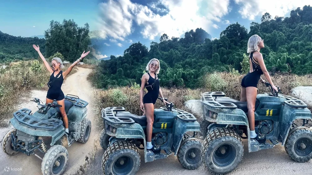 Trải Nghiệm Lái Xe Địa Hình ATV Tại Kong Forest Ở Nha Trang