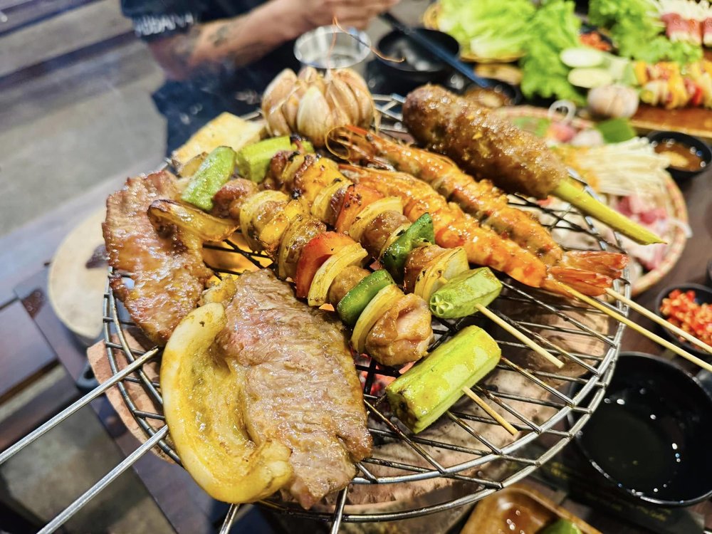 Bò Tơ Quán Đảo Phú Quốc炭燒烤肉, 富國島美食, 富國島餐廳