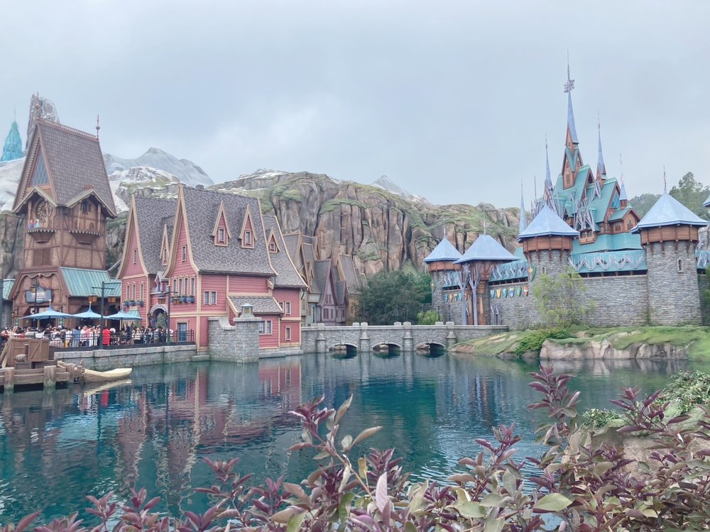 香港ディズニーランド　街並み