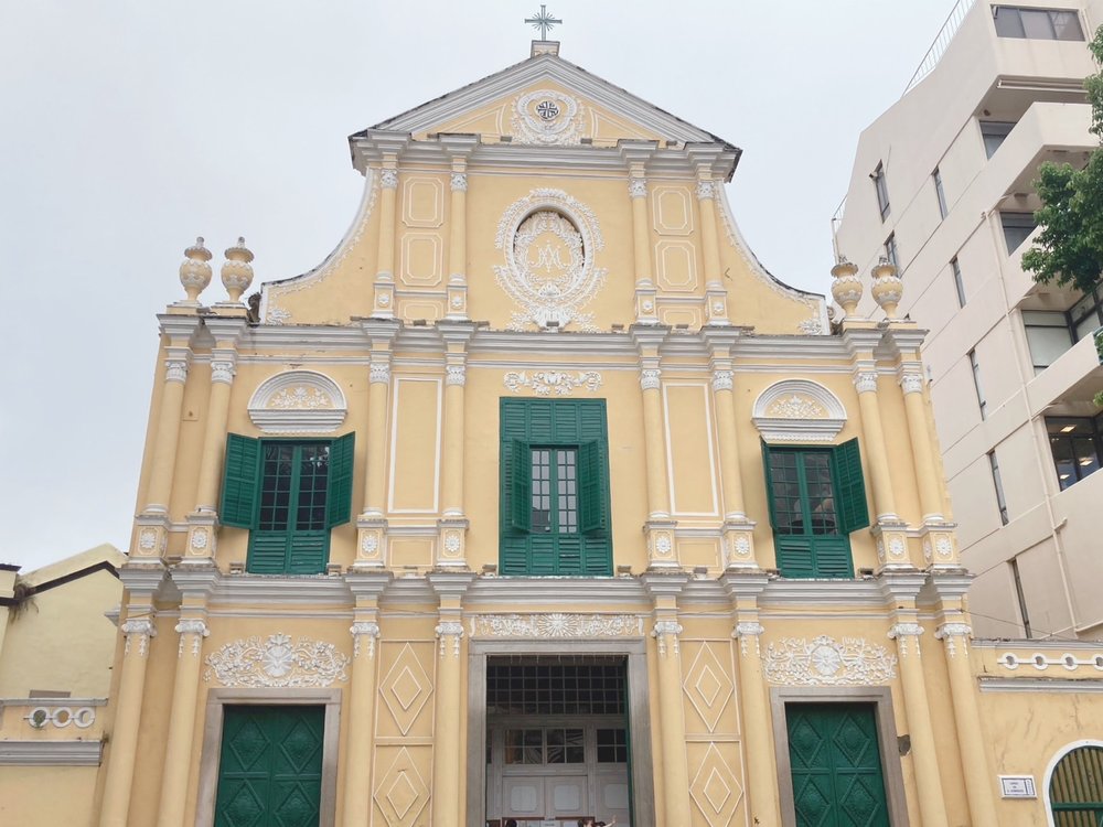 マカオ　街並み