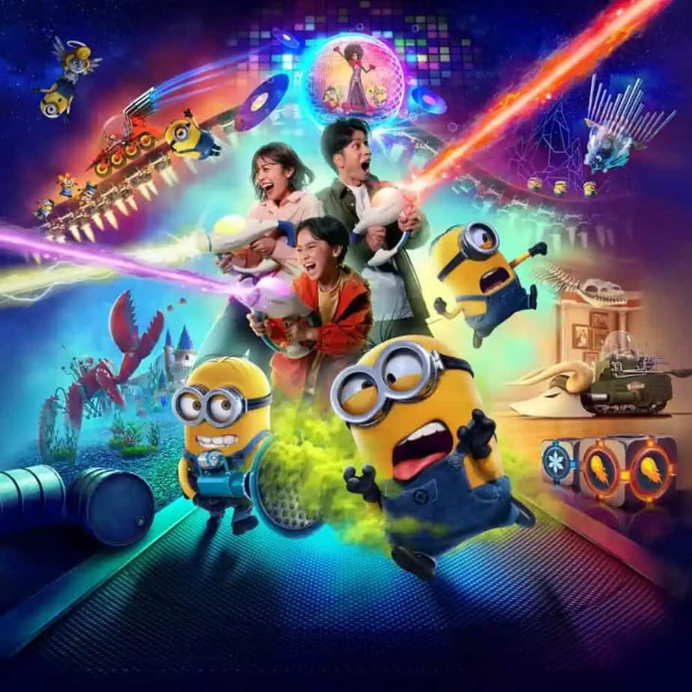 Minion Park at Universal Studios Japan - Minion Park Expansion Illumination's Villian-Con Minion Blast