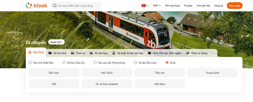 Hướng Dẫn Cách Đặt Vé Tàu Chi Tiết