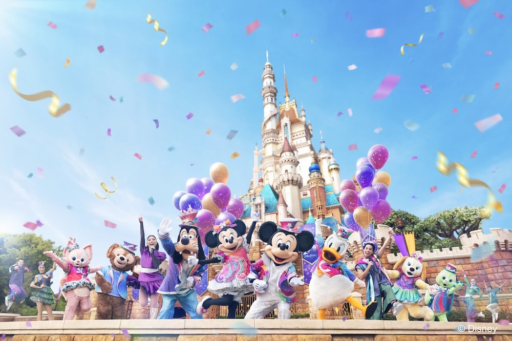 香港ディズニーランド 20周年 キャッスルステージショー