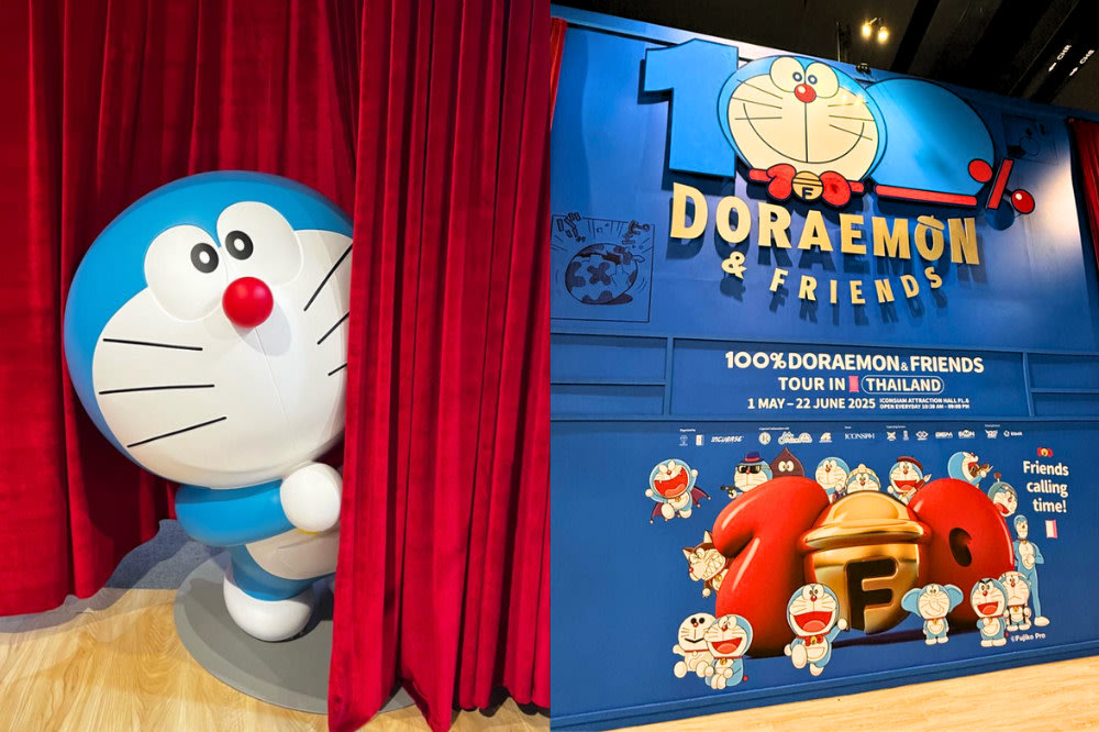 หน้างานนิทรรศการ 100% DORAEMON & FRIENDS TOUR IN THAILAND