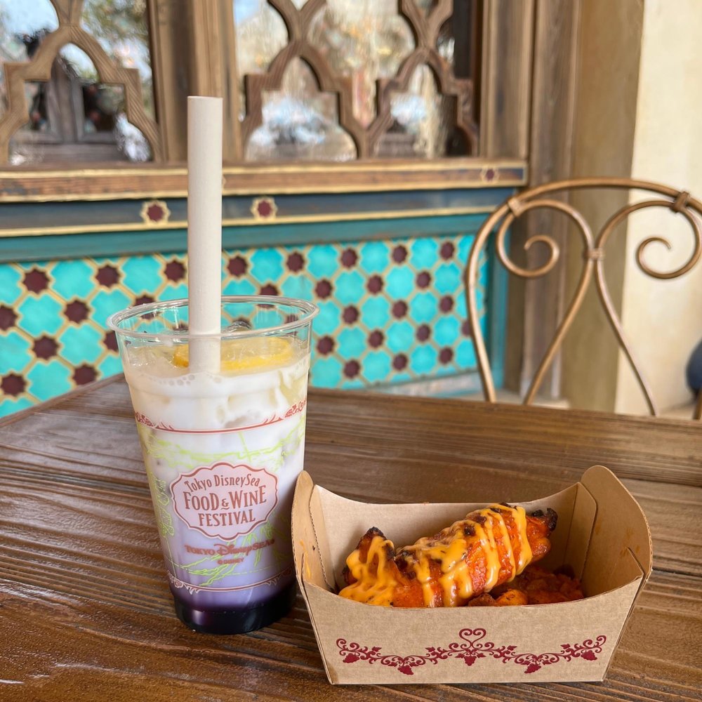 スペシャルラッシー チーズソースのタンドーリチキン 東京ディズニーシー フード&ワイン・フェスティバル