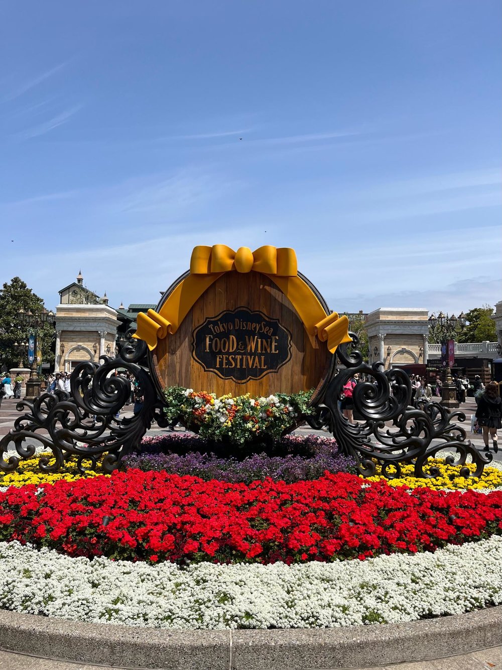 東京ディズニーシー フード&ワイン・フェスティバル 花壇2