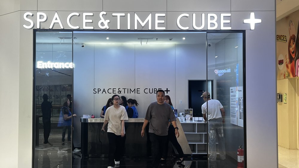 space time cube north edsa entrance