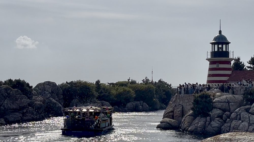 東京ディズニーシーの水域 灯台