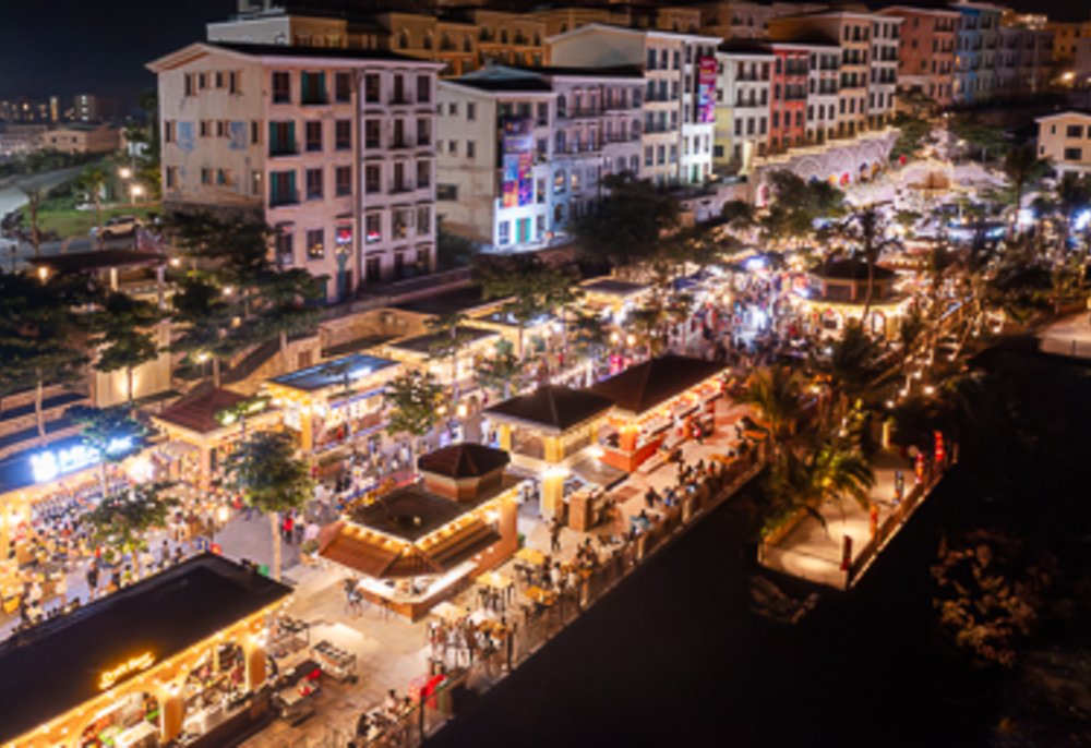 富國島夜市, VUI-Fest Bazaar海濱夜市美食, 日落小鎮夜市