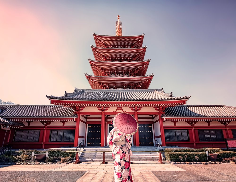 Top 7 Asakusa Kimono Rentals - Asakusa Temple