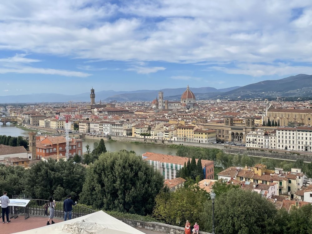ユーレイルグローバルパスで好きなだけヨーロッパを回ってみた イタリア フィレンツェの街並み