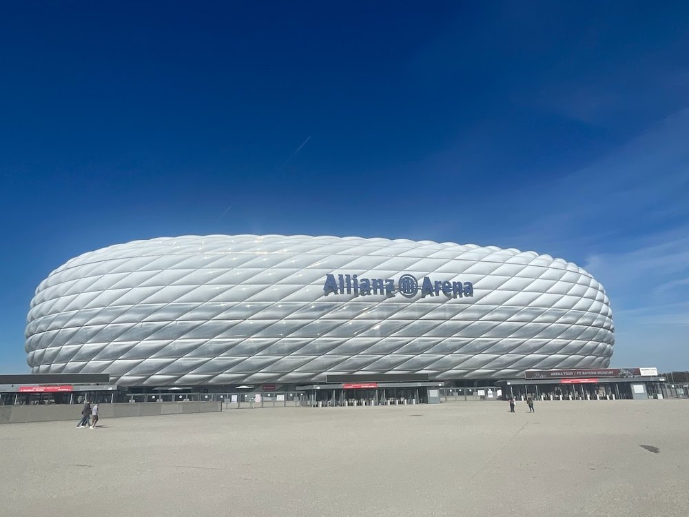 ユーレイルグローバルパスで好きなだけヨーロッパを回ってみた スタジアム アリアンツ・アレーナ