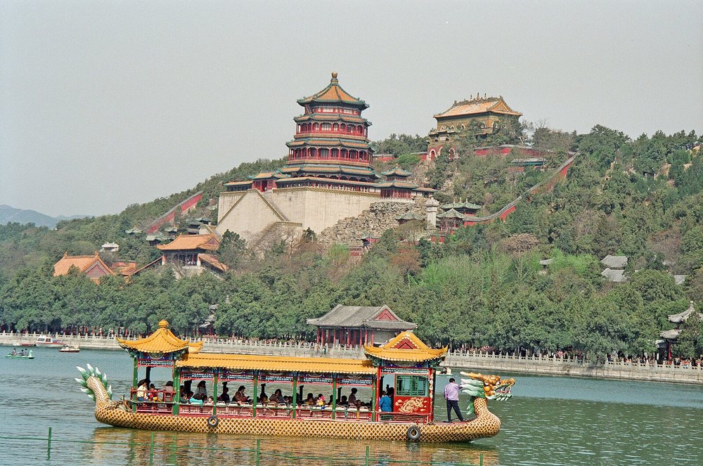 Family Friendly Beijing TTD: boat ride at the Summer Palace