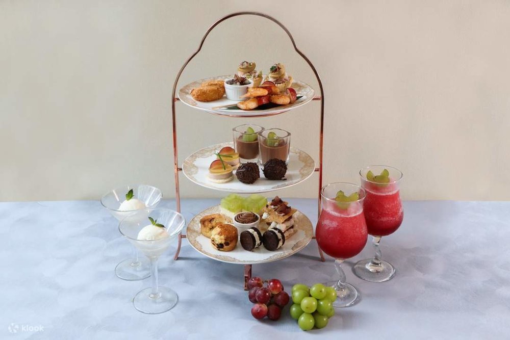 香港　アフタヌーンティー Greens Cafe（Harbour Plaza North Point）