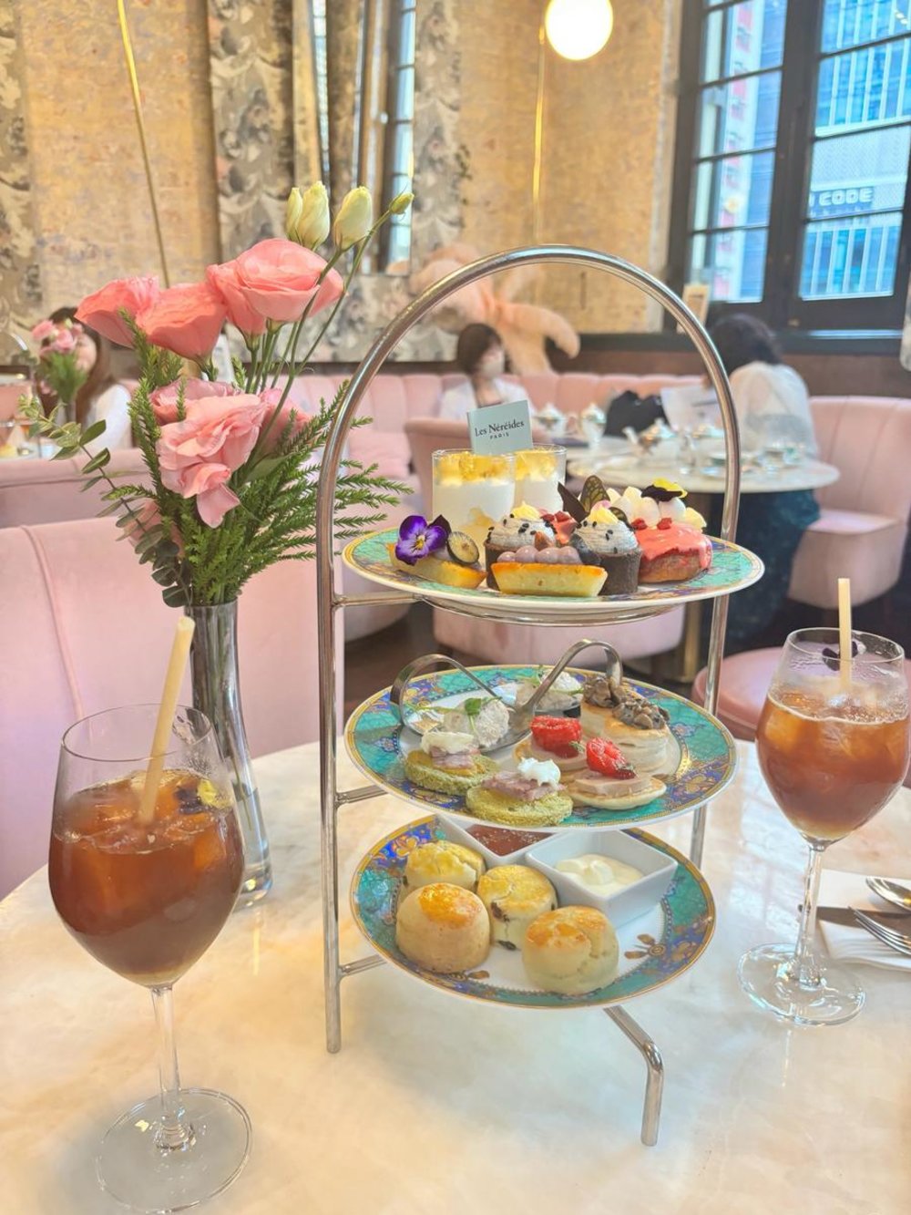 香港　アフタヌーンティー Madame Fu-Grand Cafe Chinois