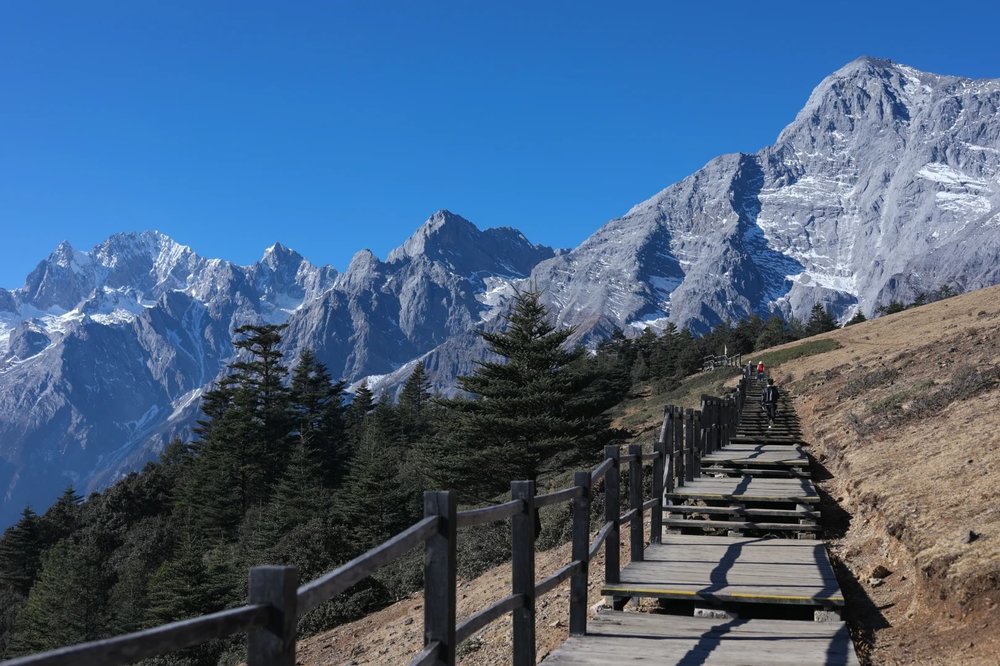 玉龍雪山景點, 牦牛坪