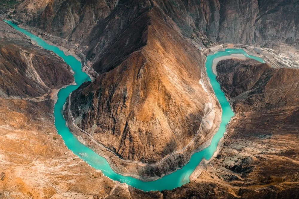 梅里雪山景點 , 金沙江月亮灣, 金沙江大拐彎