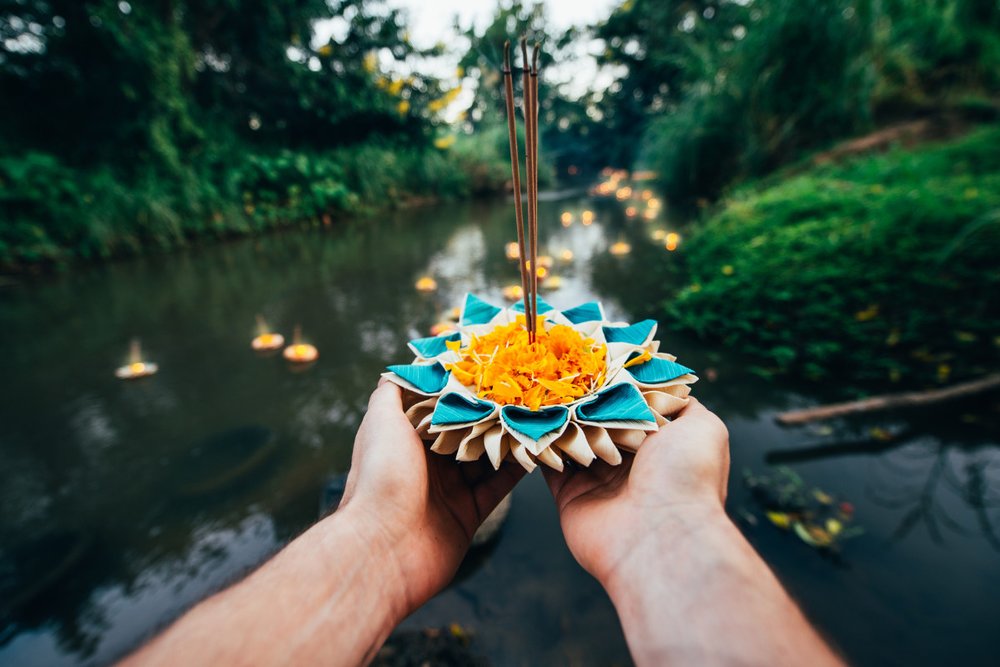 Về việc thả krathong và môi trường