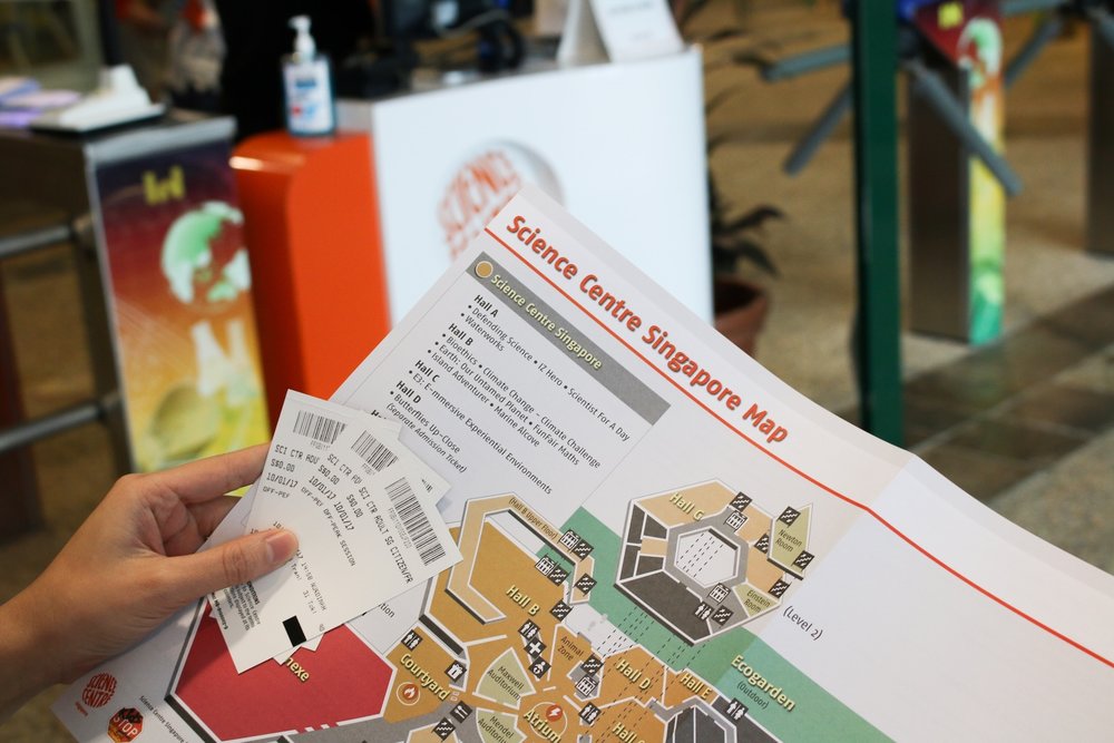 Singapore Science Centre Map