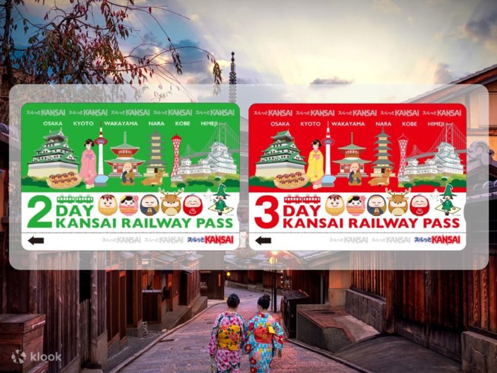 Thẻ Kansai Railway Pass