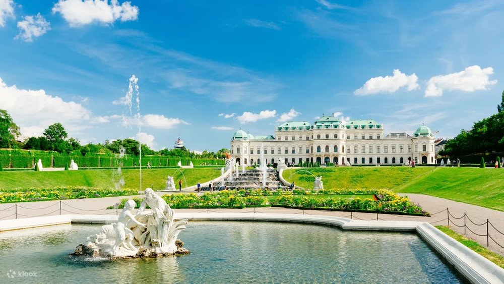 Cung Điện Belvedere Đậm Chất Lãng Mạn Của Vienna