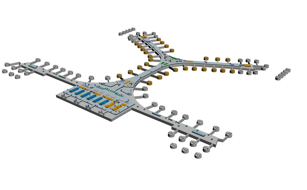 昆明機場平面圖, 昆明機場攻略, 昆明機場交通, 昆明機場高鐵交通, 昆明機場設施