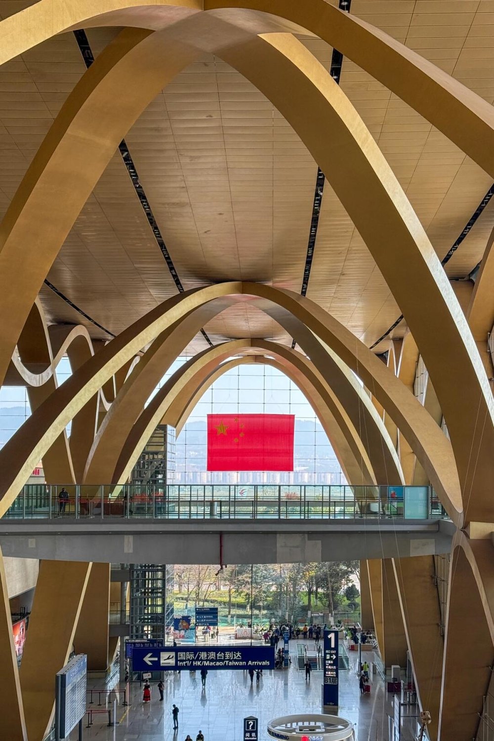 昆明機場, 航線資訊