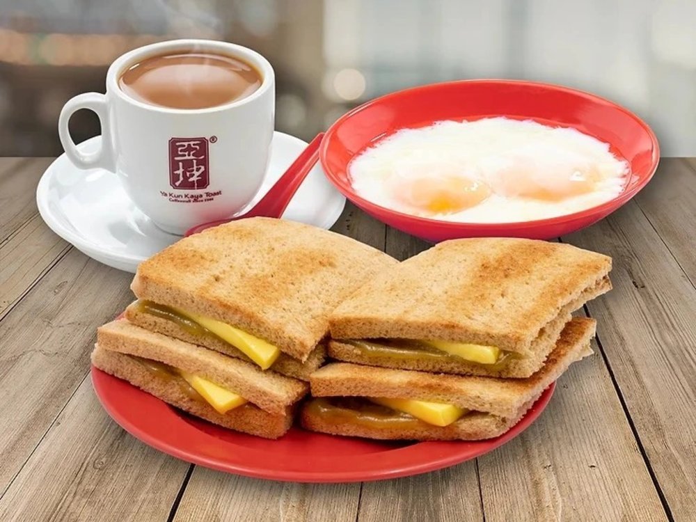 Bánh Mì Nướng Mứt Kaya