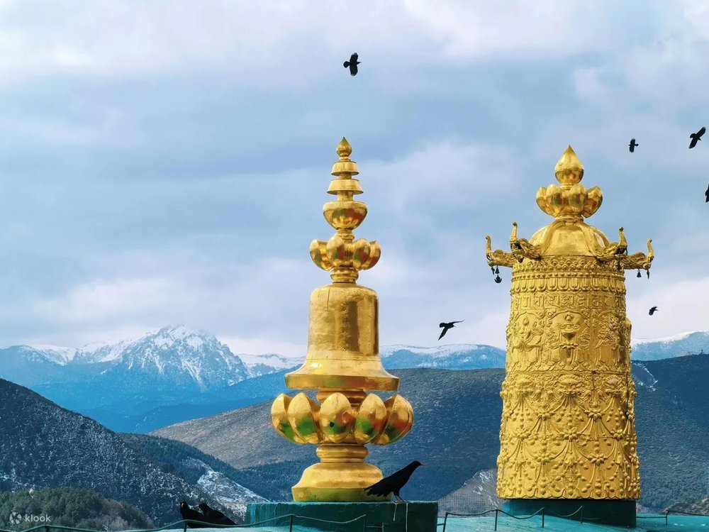 松贊林寺, 香格里拉景點, 香格里拉地圖, 雲南地圖