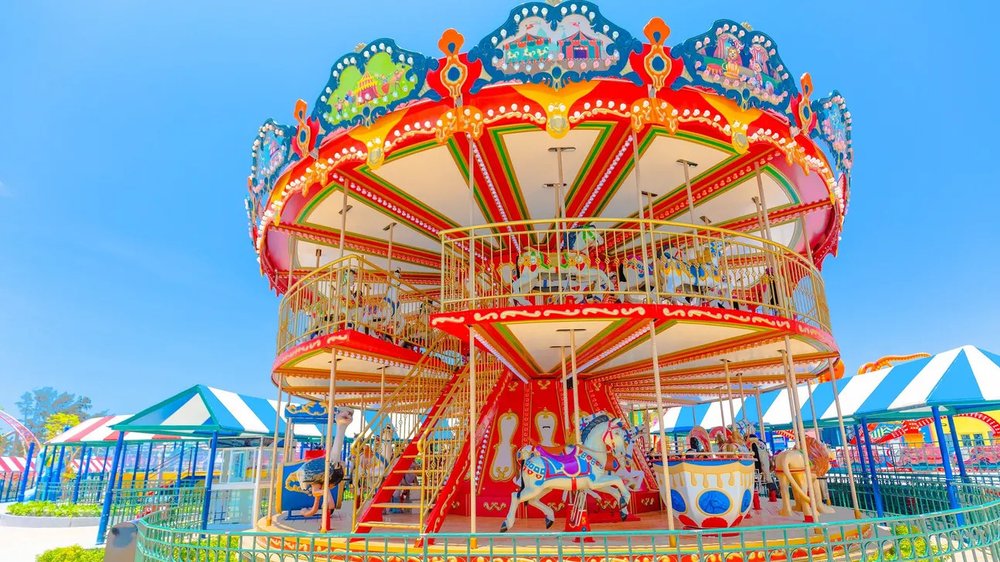 Circus Land: Công Viên Phong Cách Mỹ Hấp Dẫn 