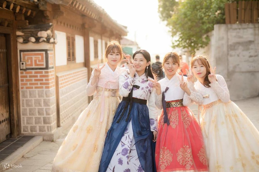 韓国 ソスンラギル 景福宮 韓服レンタル