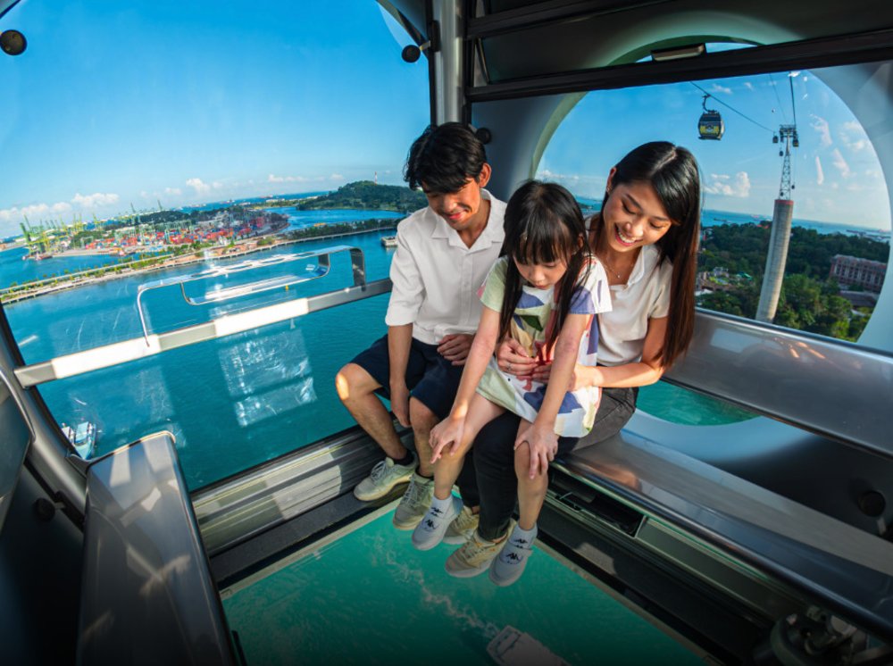 新加坡空中纜車往返票