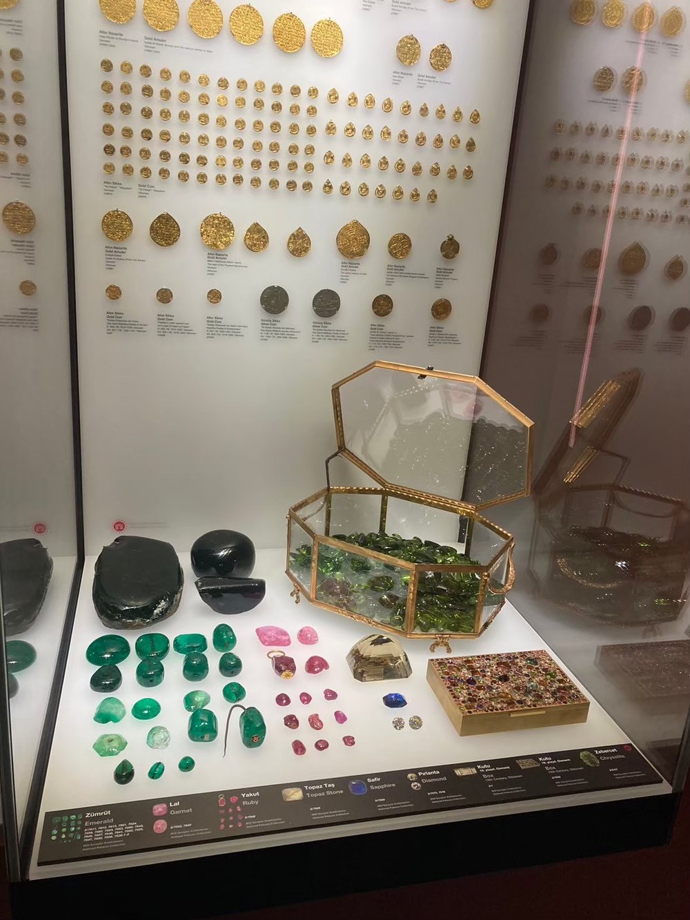 魅惑の都市　 イスタンブールの観光名所をご紹介　トプカプ宮殿　展示　宝石