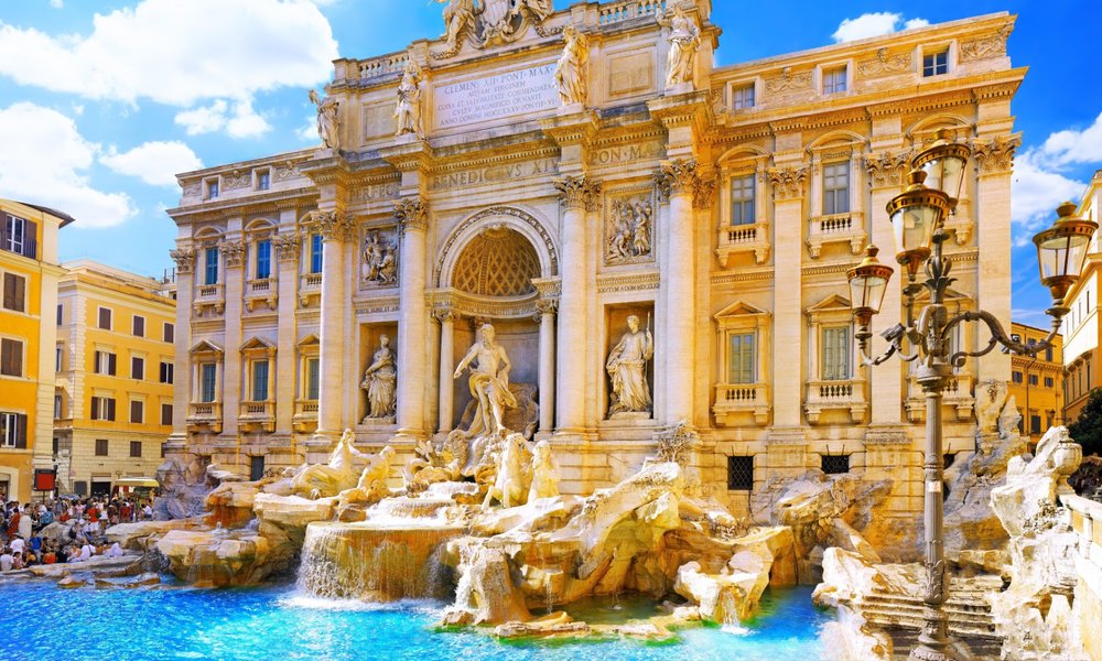 trevi fountain rome