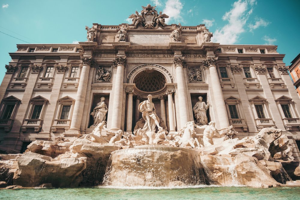 [US] rome in a day - Trevi Fountain in Rome