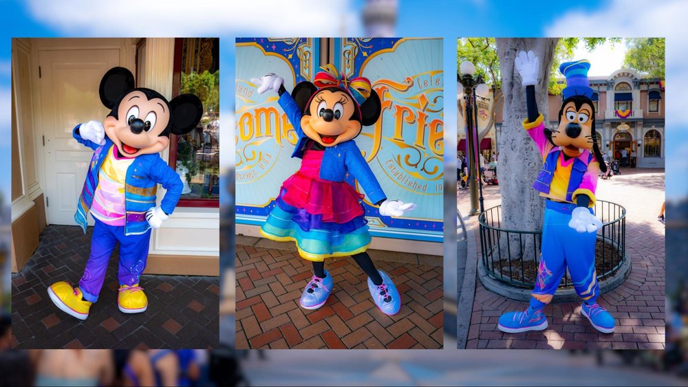 「世界で一番幸せな場所」カリフォルニアディズニー70周年を体験! 70周年衣装 ミッキー ミニー グーフィー