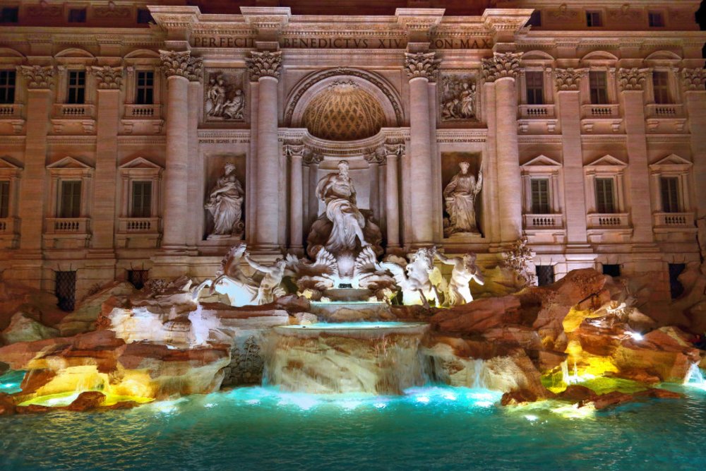 trevi fountain rome