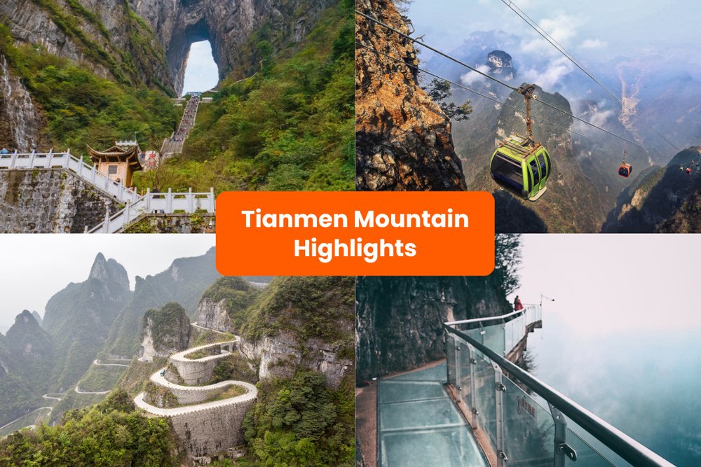 Zhangjiajie Itinerary in China - Tianmen Mountain Highlights