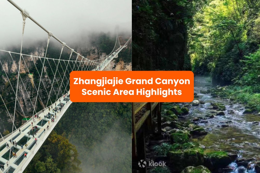Zhangjiajie Itinerary in China - Zhangjiajie Grand Canyon Scenic Area Highlights