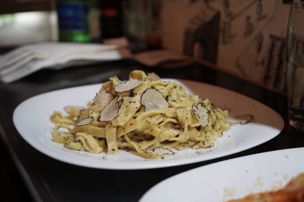 [usxanz] cheap food in rome italy - plate of pasta