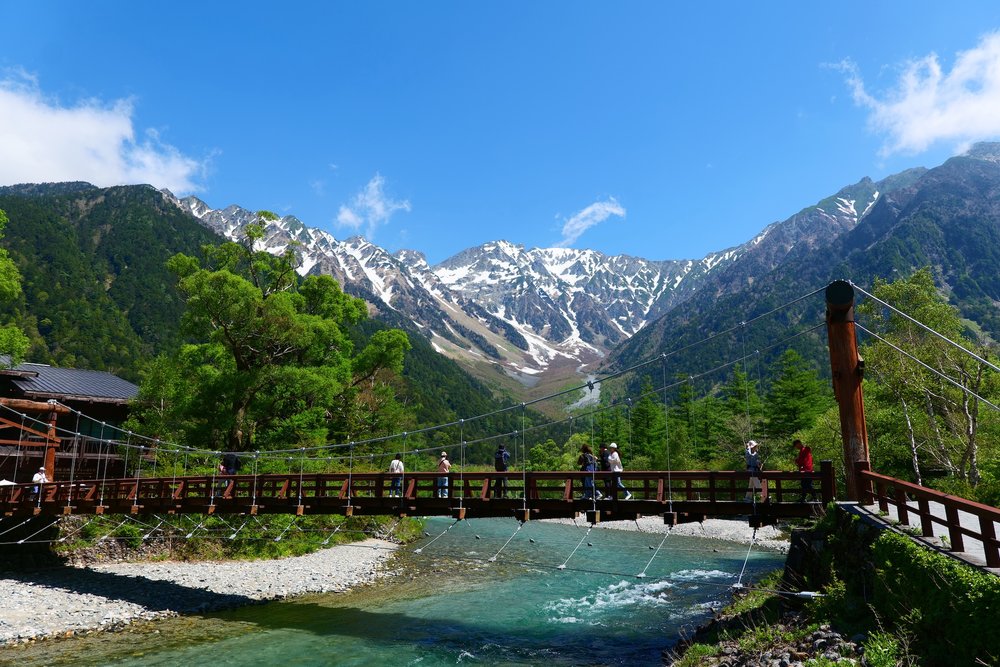 สะพานคัปปะ (Kappa Bridge) จุดแลนด์มาร์กสำคัญในคามิโคจิ