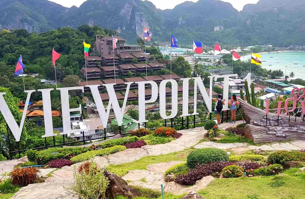 Ngắm Cảnh Từ Viewpoint Koh Phi Phi